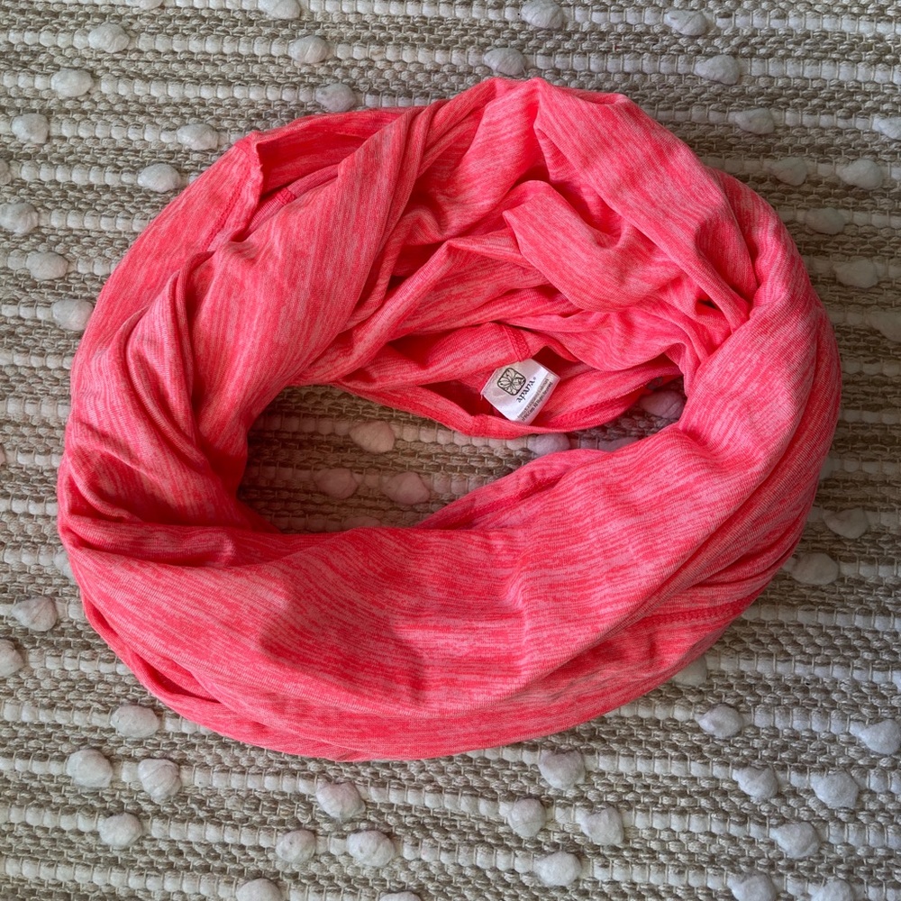 Apana Watermelon Space Dye Infinity Yoga Scarf